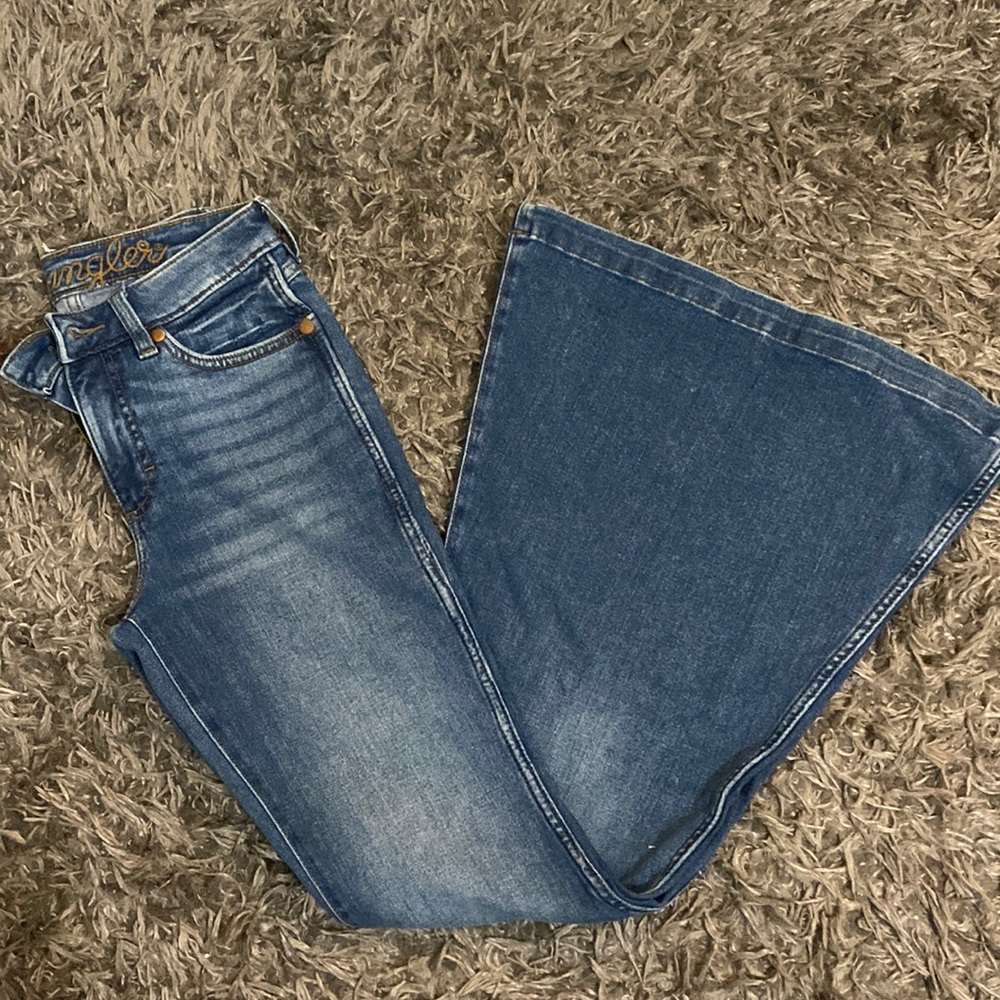 Wrangler High Rise Flare Jeans